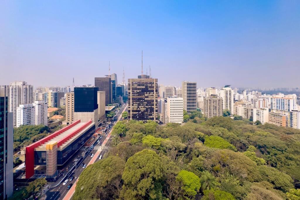 Pa2311 Lindo Reformado Na Av Paulista Com Vista Masp E Pq Ibirapuera Apartment
