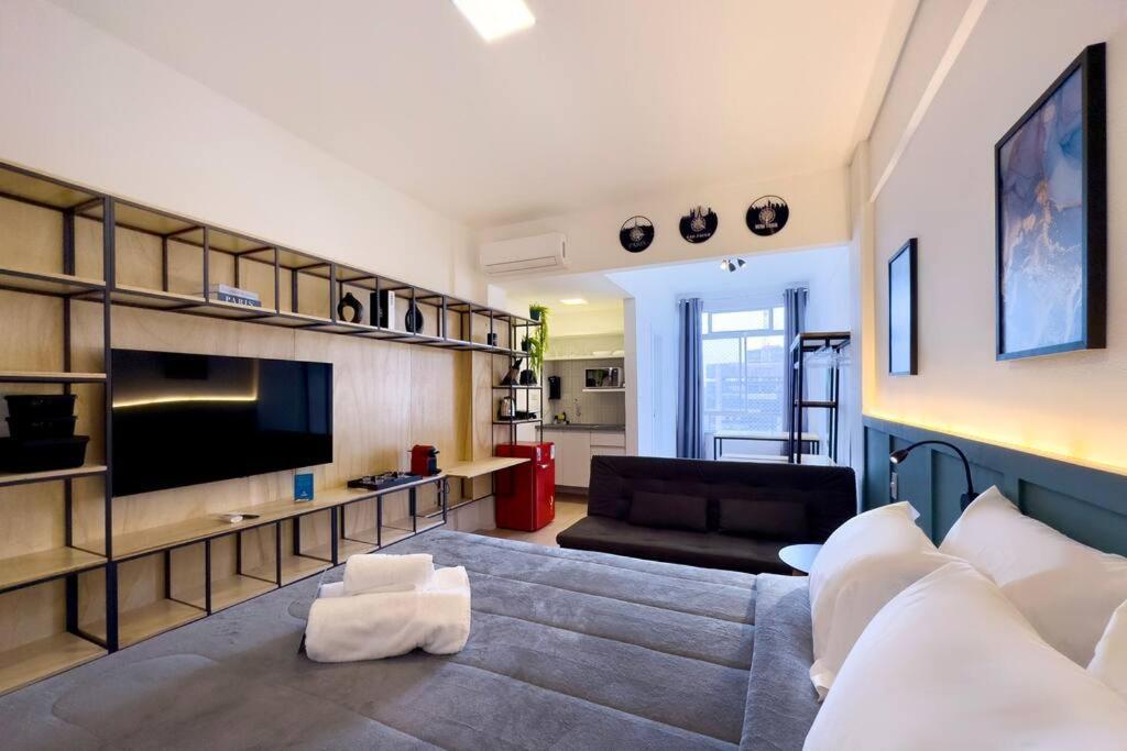 Pa2311 Lindo Reformado Na Av Paulista Com Vista Masp E Pq Ibirapuera Apartment Sao Paulo